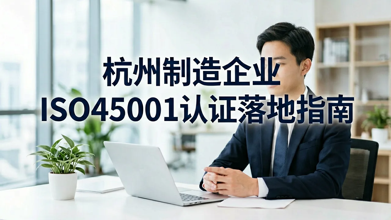杭州制造企业ISO45001认证落地指南
